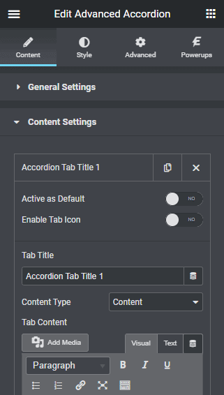 Essential-Addons-Accordion-Widget-Options