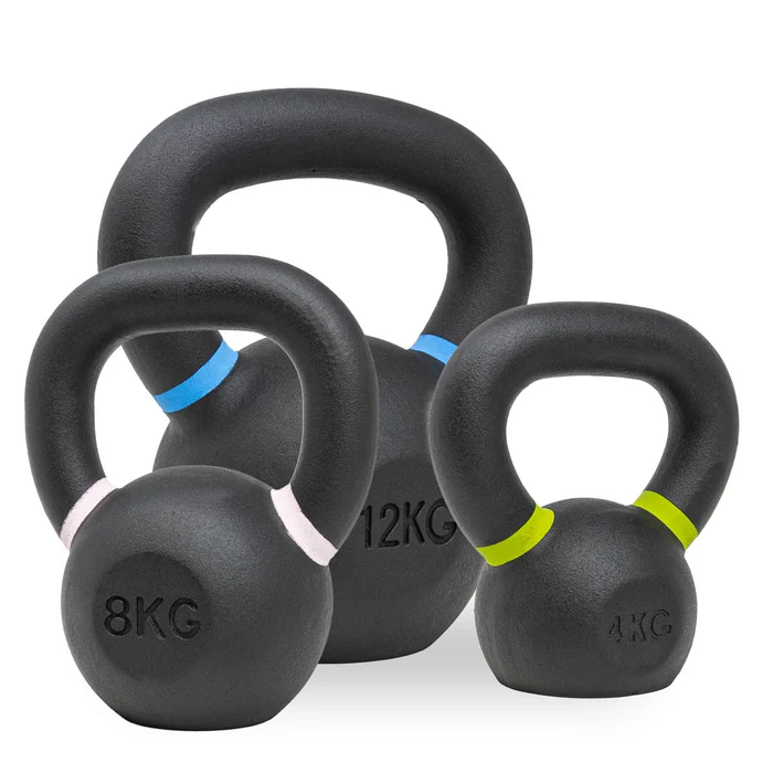 iron-cast kettlebells